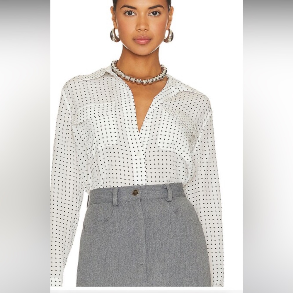 Equipment silk shirt